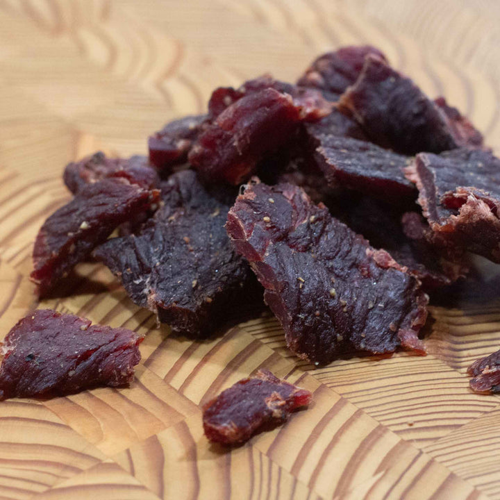 Peppered Hickory Smoked Beef Jerky
