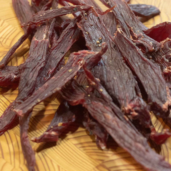 Peppered Mesquite Smoked Beef Jerky